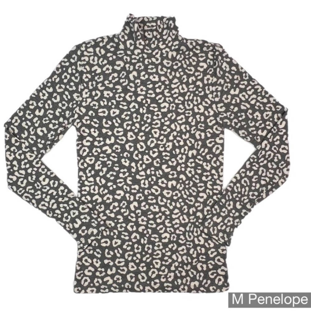 LulaRoe Penelope High Mock Neck Long Sleeve 3003 - Picture 2 of 3